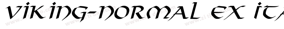 Viking-Normal Ex Italic字体转换